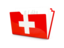 Switzerland. Folder icon. Download icon.