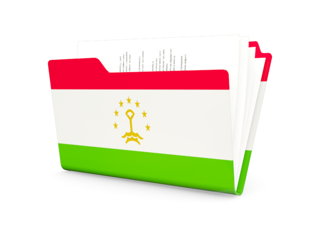 Folder icon. Download flag icon of Tajikistan at PNG format