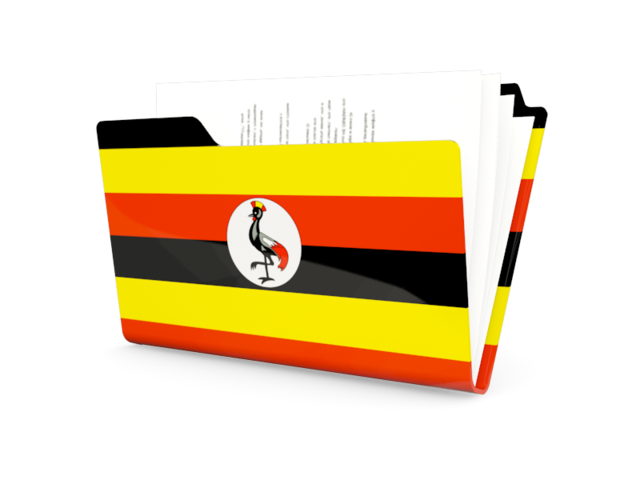 Folder icon. Download flag icon of Uganda at PNG format