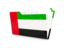 Объединённые Арабские Эмираты. Иконка-папка. Скачать иллюстрацию.