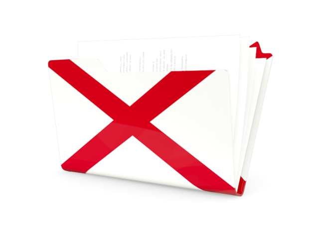 Folder icon. Download flag icon of Alabama