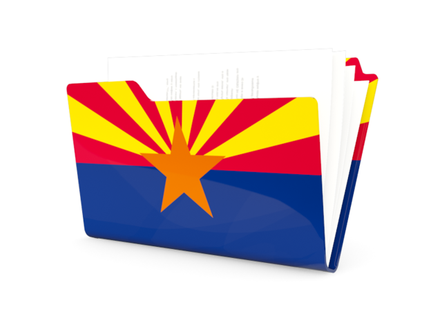 Иконка-папка. Загрузить иконку флага штата Аризона