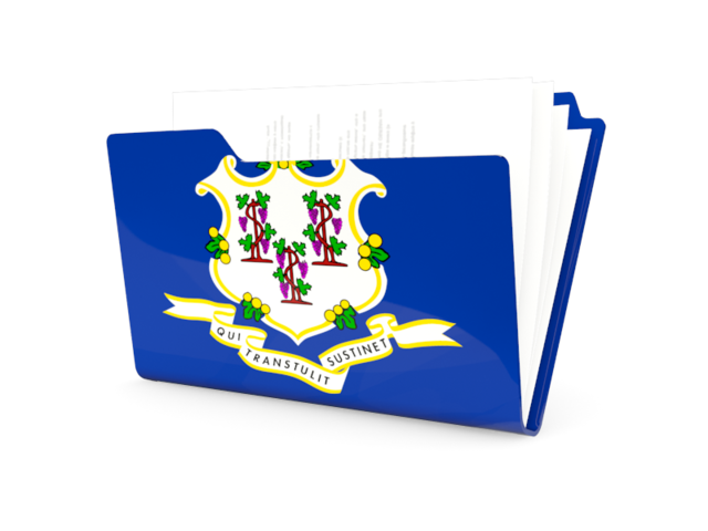 Folder icon. Download flag icon of Connecticut