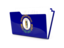 Flag of state of Kentucky. Folder icon. Download icon