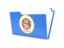 Flag of state of Minnesota. Folder icon. Download icon