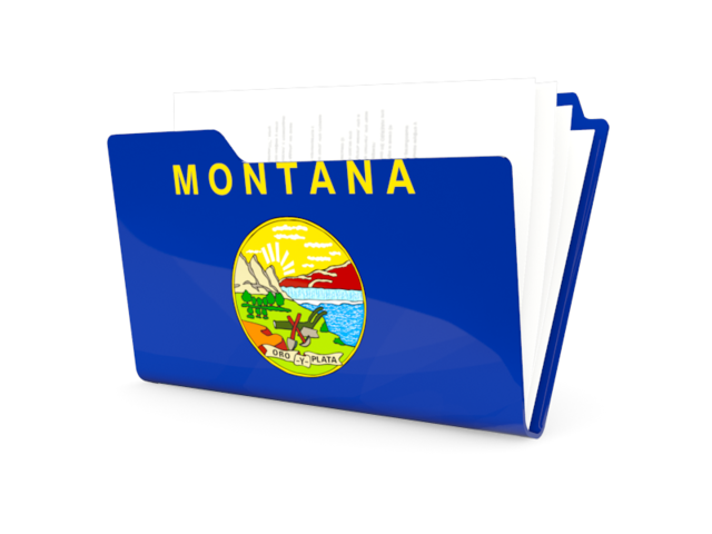 Folder icon. Download flag icon of Montana