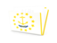 Flag of state of Rhode Island. Folder icon. Download icon
