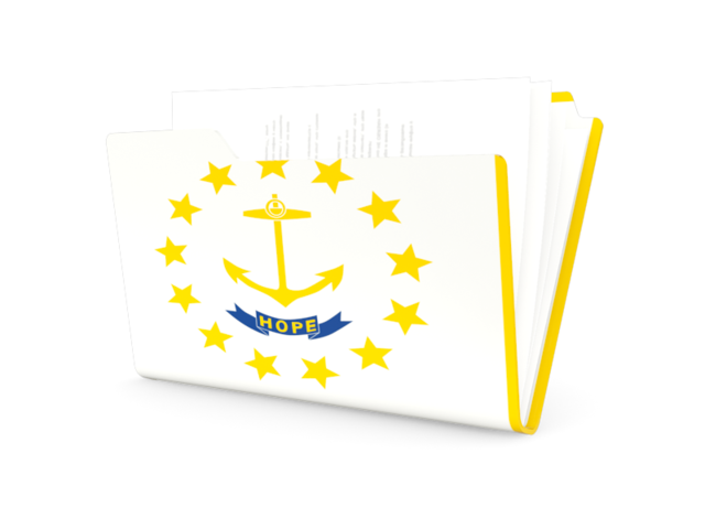 Folder icon. Download flag icon of Rhode Island