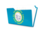 Flag of state of South Dakota. Folder icon. Download icon