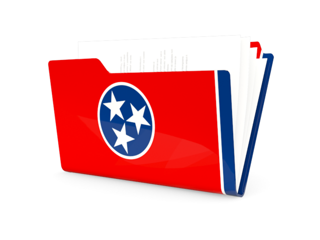 Folder icon. Download flag icon of Tennessee