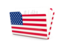 United States of America. Folder icon. Download icon.