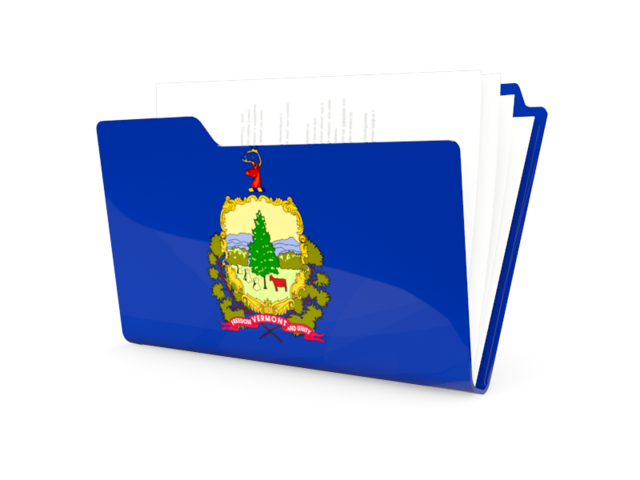 Folder icon. Download flag icon of Vermont