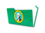 Flag of state of Washington. Folder icon. Download icon
