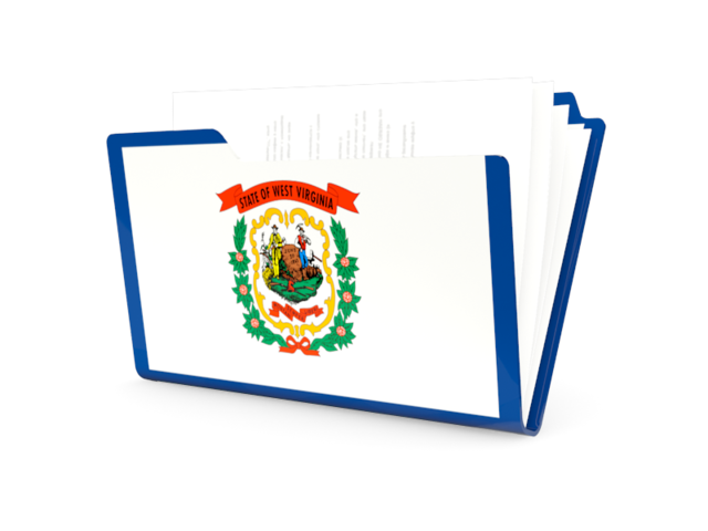 Folder icon. Download flag icon of West Virginia