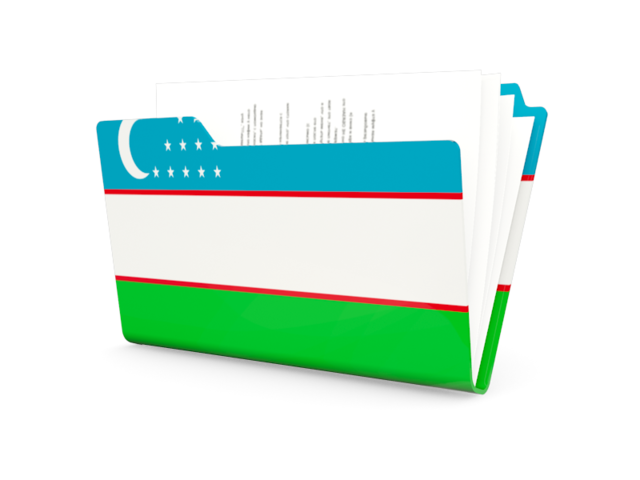 Folder icon. Download flag icon of Uzbekistan at PNG format