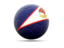 American Samoa. Football icon. Download icon.