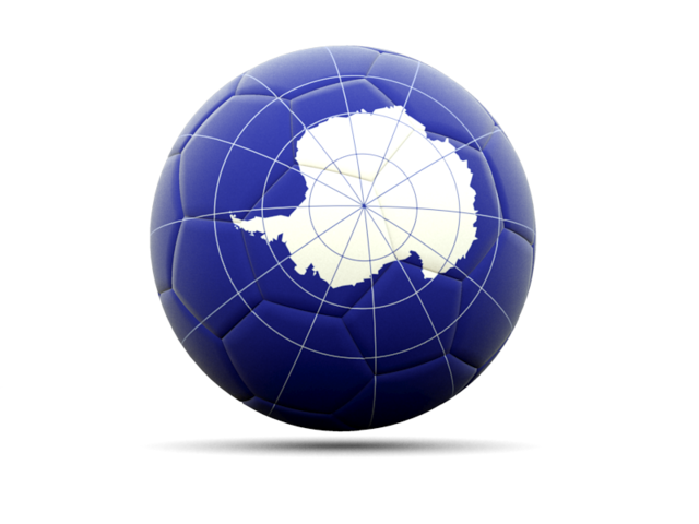 Football icon. Download flag icon of Antarctica at PNG format