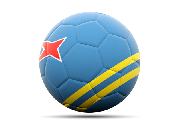 Football icon. Download flag icon of Aruba at PNG format