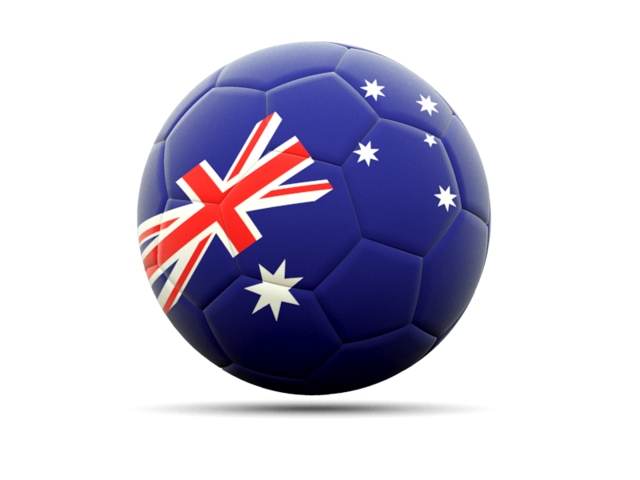 Football icon. Download flag icon of Australia at PNG format