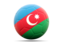 Azerbaijan. Football icon. Download icon.
