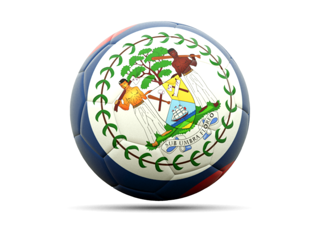 Football icon. Download flag icon of Belize at PNG format