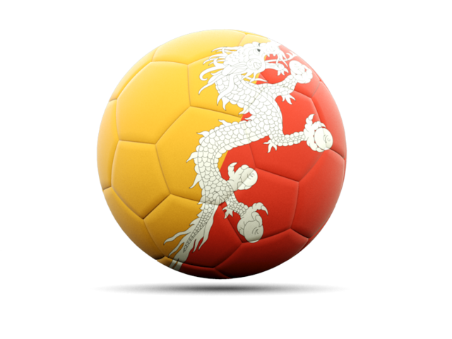 Футбольная иконка. Скачать флаг. Бутан
