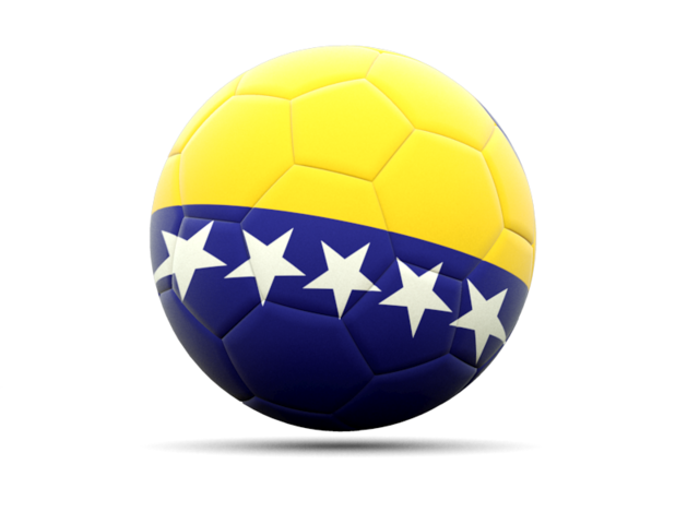 Football icon. Download flag icon of Bosnia and Herzegovina at PNG format