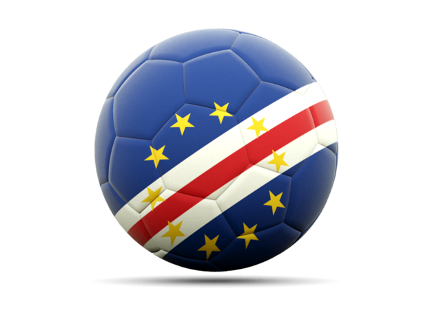 Football icon. Download flag icon of Cape Verde at PNG format
