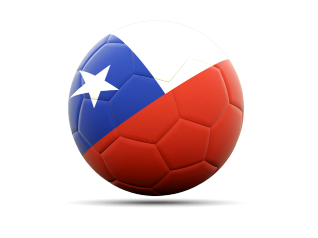 Football icon. Download flag icon of Chile at PNG format