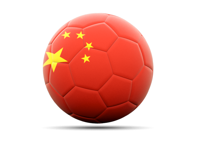 Football icon. Download flag icon of China at PNG format