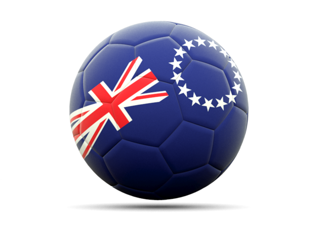 Football icon. Download flag icon of Cook Islands at PNG format