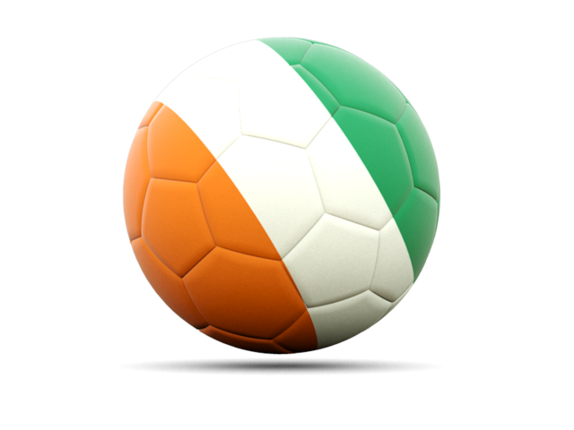 Football icon. Download flag icon of Cote d'Ivoire at PNG format