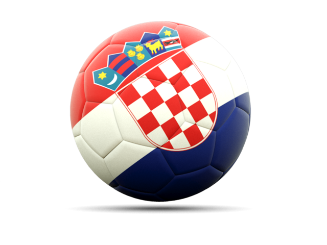 Football icon. Download flag icon of Croatia at PNG format