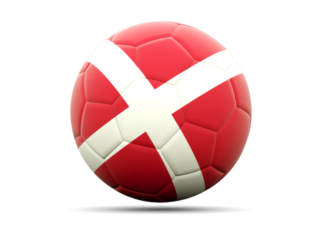 Football icon. Download flag icon of Denmark at PNG format