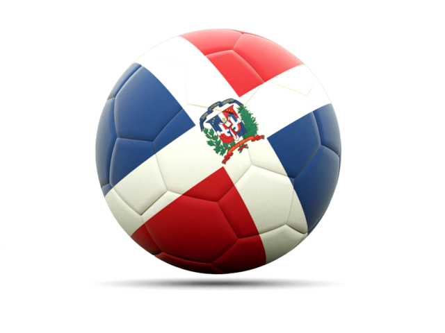 Football icon. Download flag icon of Dominican Republic at PNG format