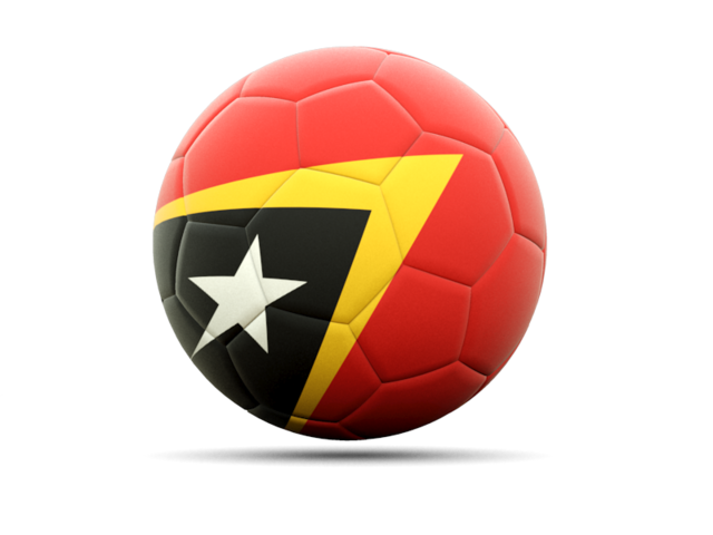 Football icon. Download flag icon of East Timor at PNG format