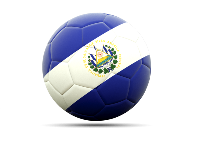 Футбольная иконка. Скачать флаг. Сальвадор