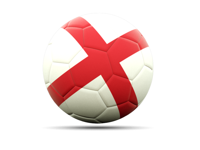 Football icon. Download flag icon of England at PNG format