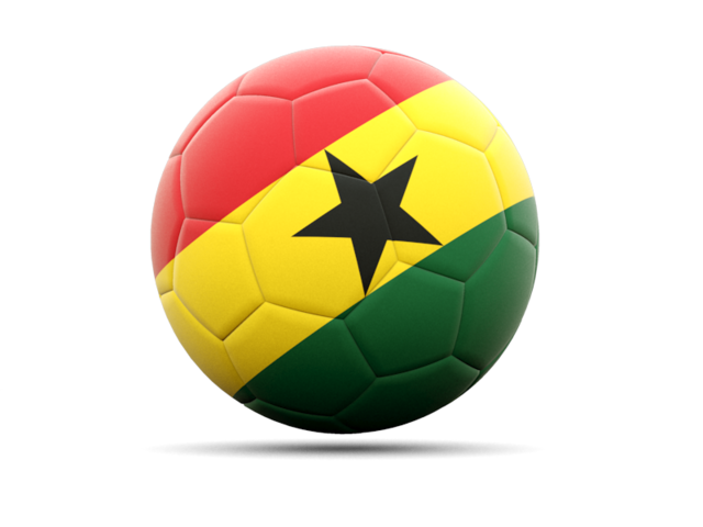 Футбольная иконка. Скачать флаг. Гана