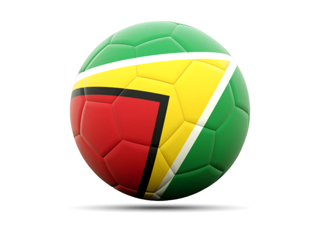 Футбольная иконка. Скачать флаг. Гайана