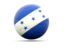 Honduras. Football icon. Download icon.