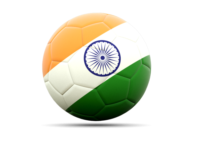 Football icon. Download flag icon of India at PNG format