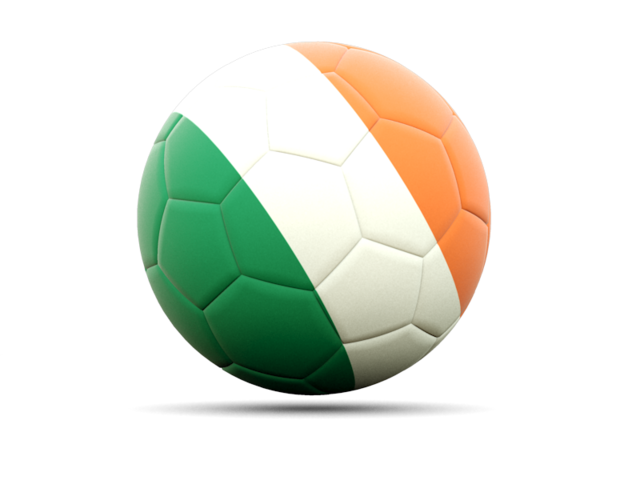 Football icon. Download flag icon of Ireland at PNG format