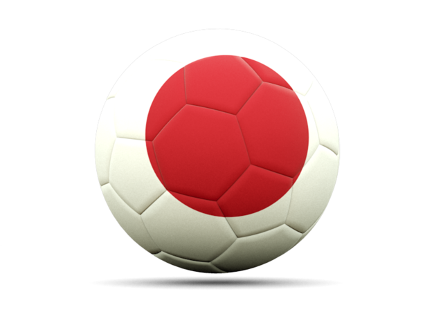 Футбольная иконка. Скачать флаг. Япония