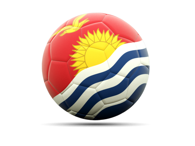 Football icon. Download flag icon of Kiribati at PNG format