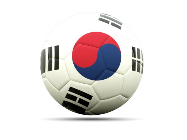 Футбольная иконка. Скачать флаг. Южная Корея