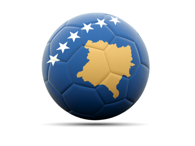 Футбольная иконка. Скачать флаг. Косово