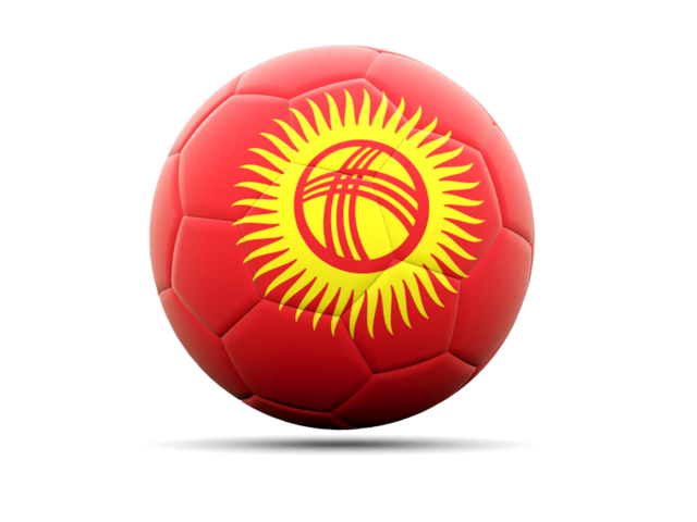 Football icon. Download flag icon of Kyrgyzstan at PNG format