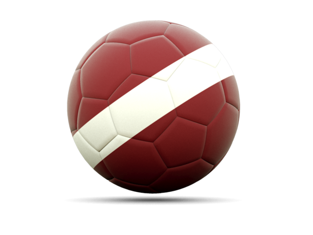 Football icon. Download flag icon of Latvia at PNG format