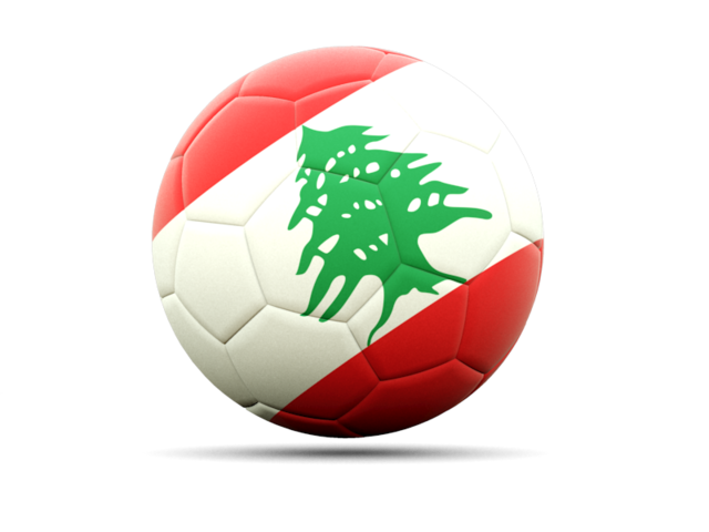 Футбольная иконка. Скачать флаг. Ливан